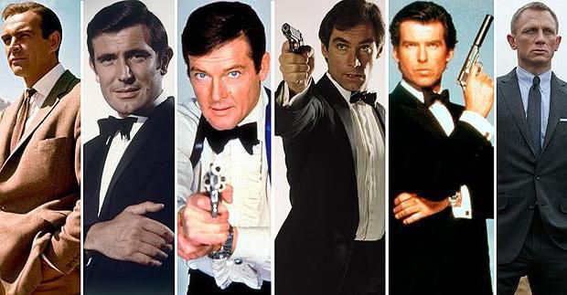 фильмы про 007 список