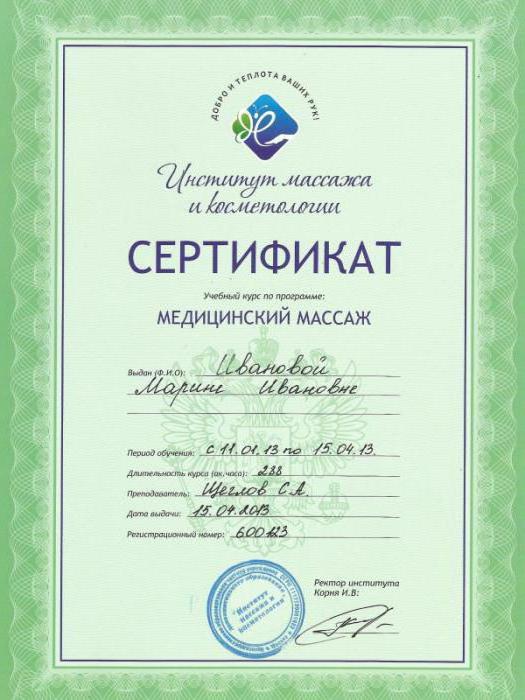 институт массажа и косметологии москва