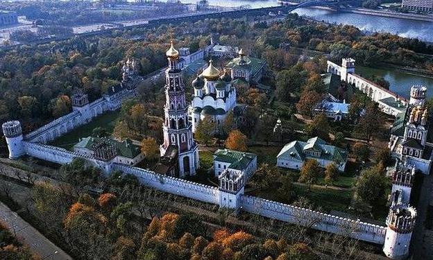 новодевичий монастырь на карте москвы