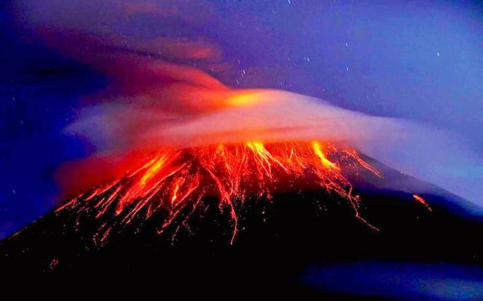 вулканы мексики