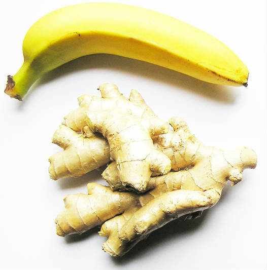 Банан и имбирь