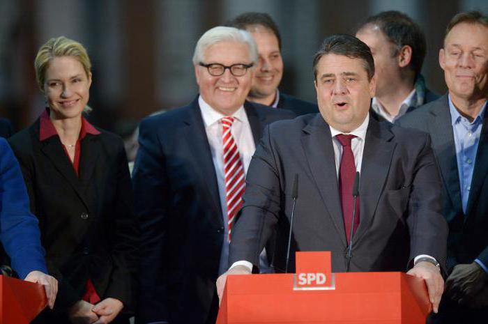 Социал-демократическая партия Германии лидер