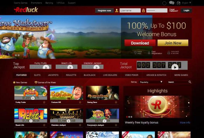 redluck casino обзор отзывы и рейтинг 