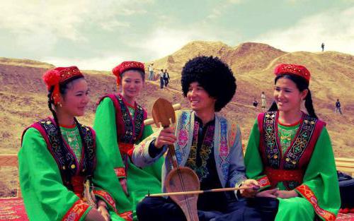 тюркская группа языков народы