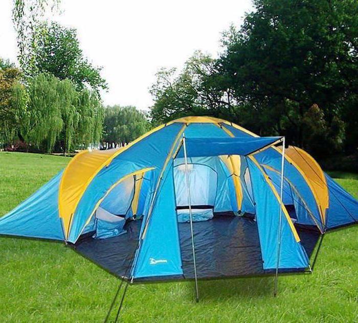 как правильно поставить палатку