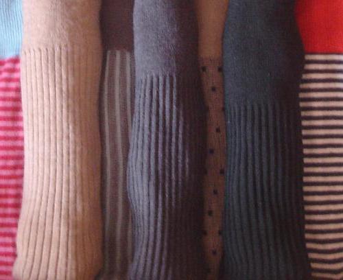 как складывать носки