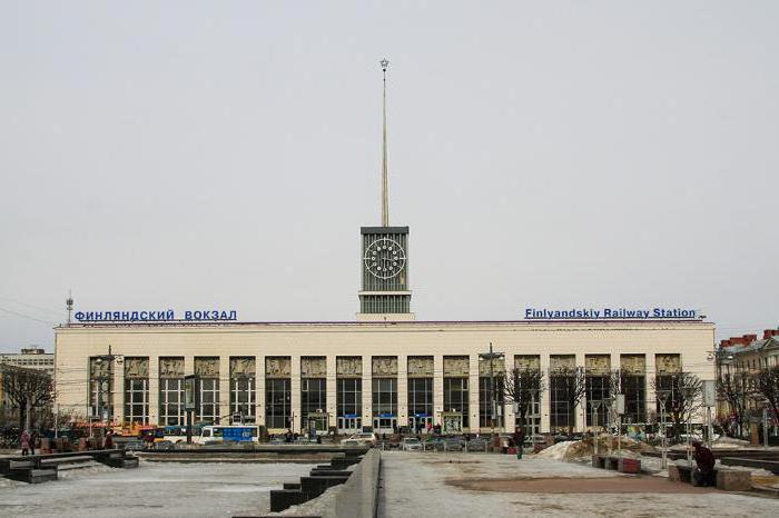 вокзалы санкт-петербурга