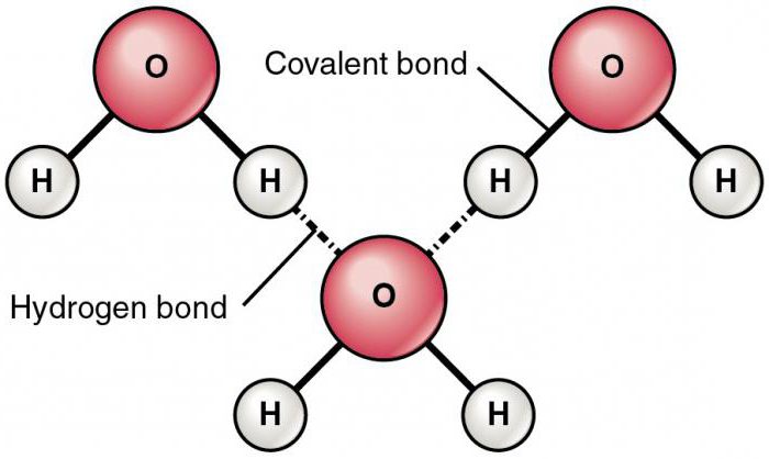 свойства водородной связи 
