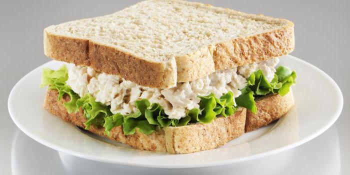 сэндвич с тунцом рецепт