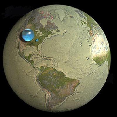 сколько процентов воды на Земле