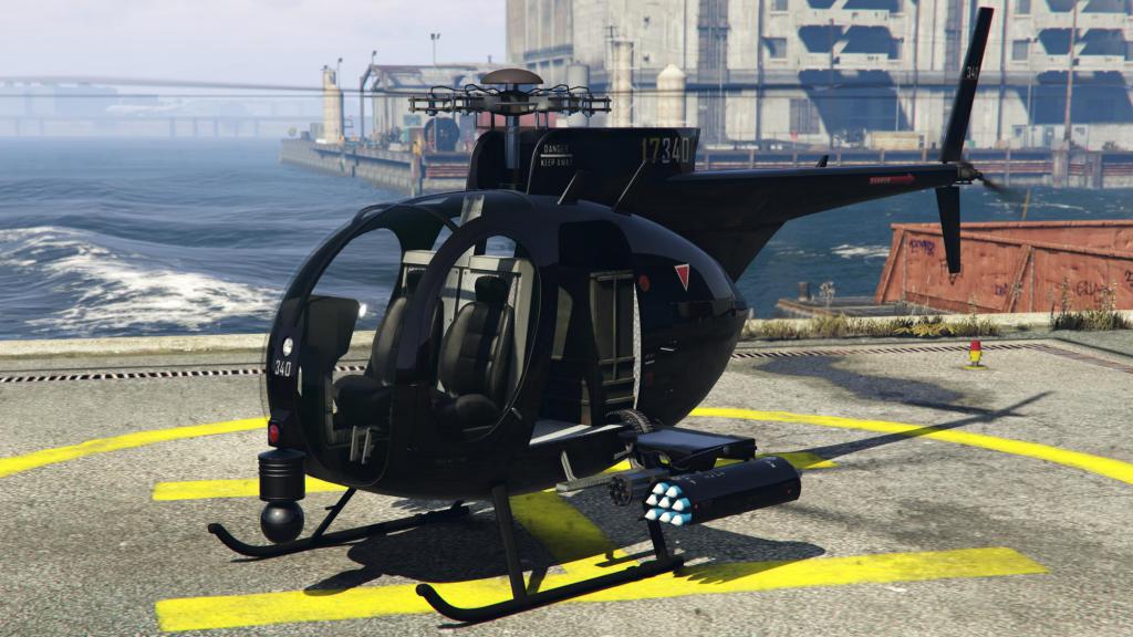 Военный вертолет в ГТА 5