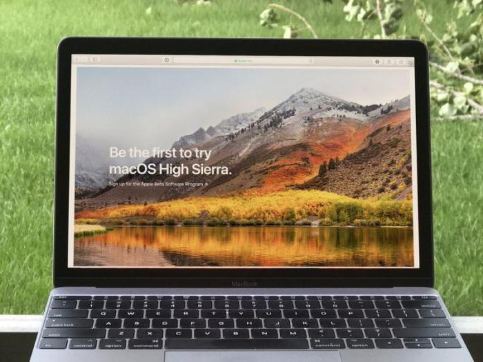 Mac OS High Sierra