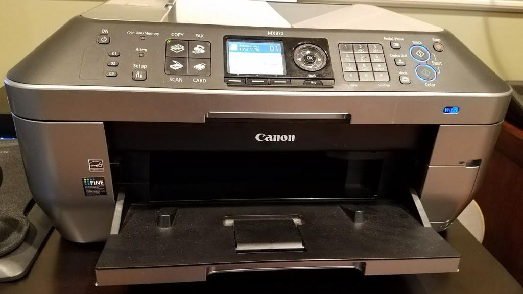 Установка принтера Canon