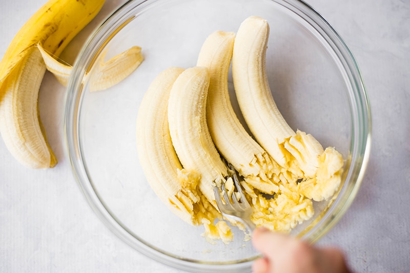 Подготовка банана