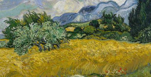 картина пшеничное поле