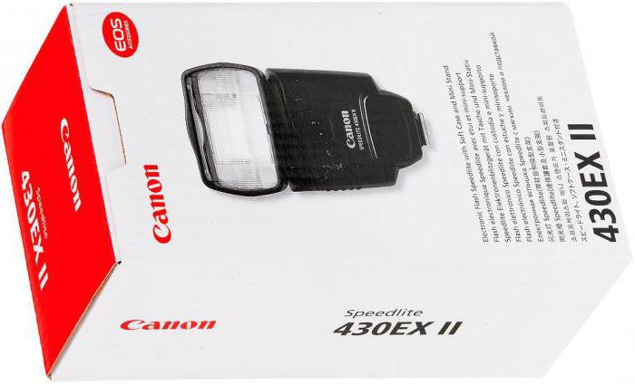 инструкция canon 430 ex ii