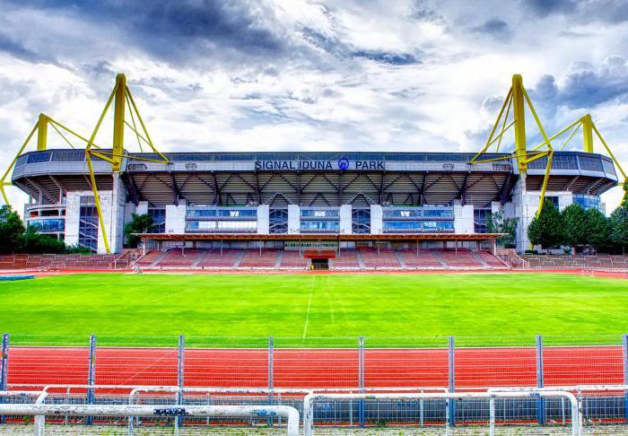 стадион боруссии дортмунд название на английском