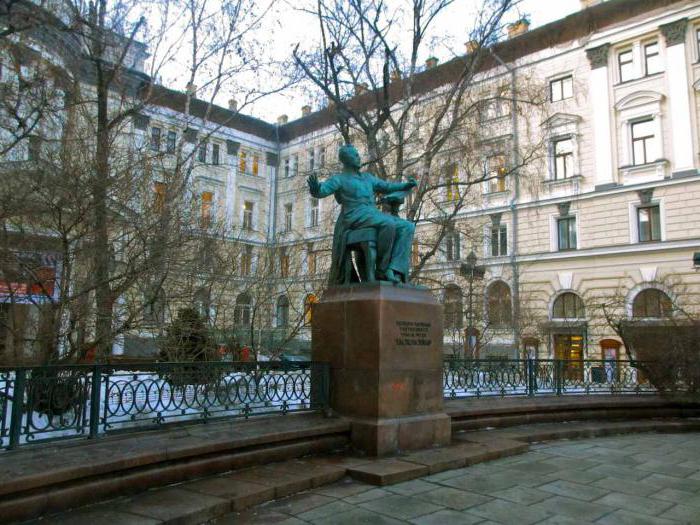 памятник чайковскому у московской консерватории