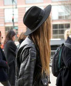 черная шляпа