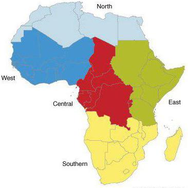 Страны Центральной Африки