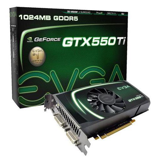 Geforce GTX 550 TI:  