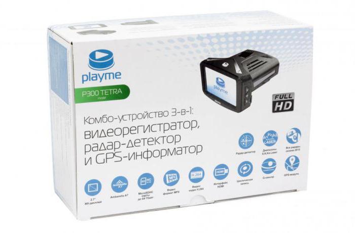 Видеорегистратор PlayMe P300 Tetra: характеристики, отзывы
