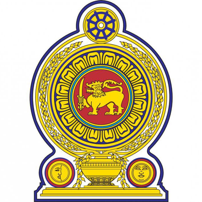 герб Шри-Ланки
