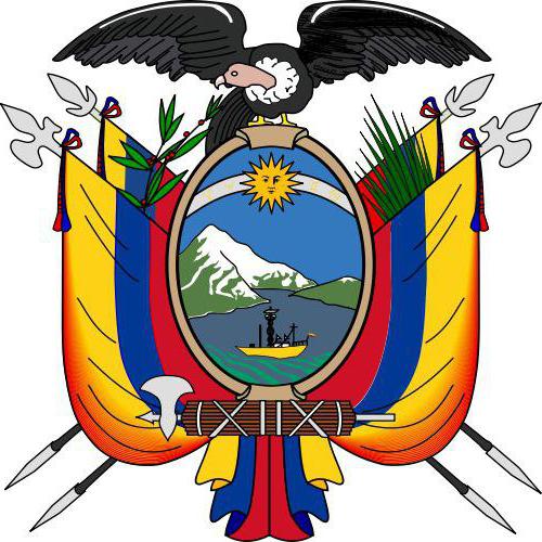 Эквадор герб и флаг