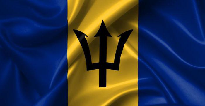 флаг Барбадоса фото
