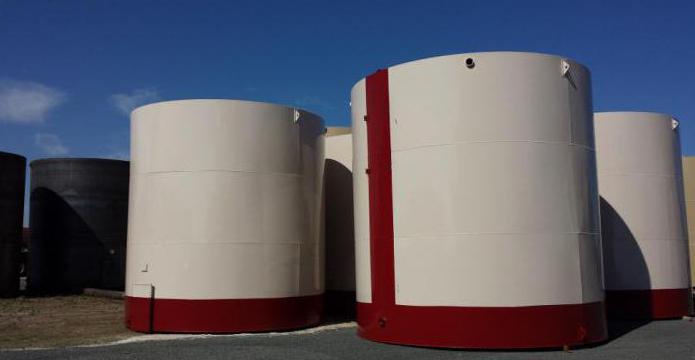 сооружение резервуаров для хранения нефти и нефтепродуктов