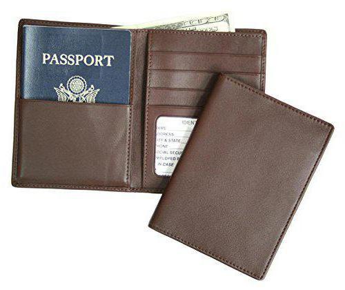  мужское портмоне с отделом для паспорта