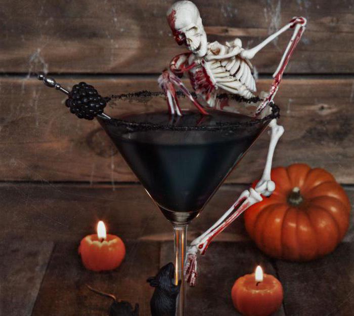 безалкогольные коктейли на хэллоуин