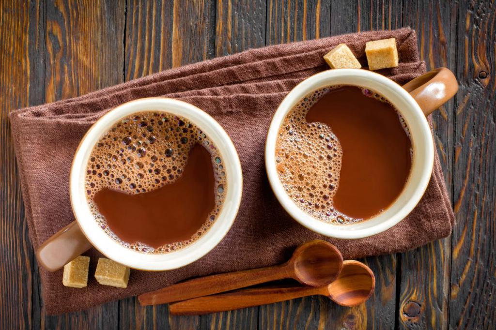 рецепт горячего шоколада из какао-порошка