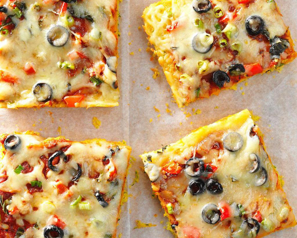 рецепт с фото пиццы с моцареллой и помидорами