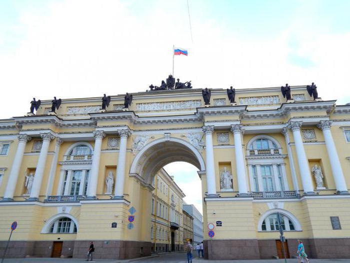 Здание Сената и Синода в Петербурге 