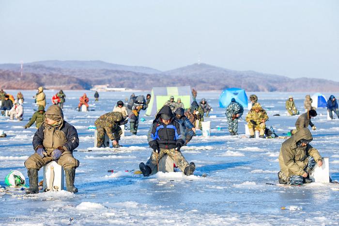 Зимняя рыбалка в Оренбургской области