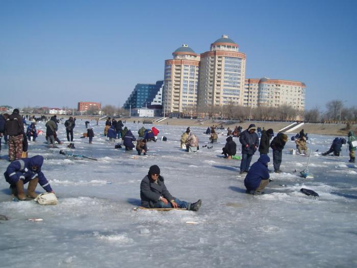 Рыбалка в Оренбургской области зимой