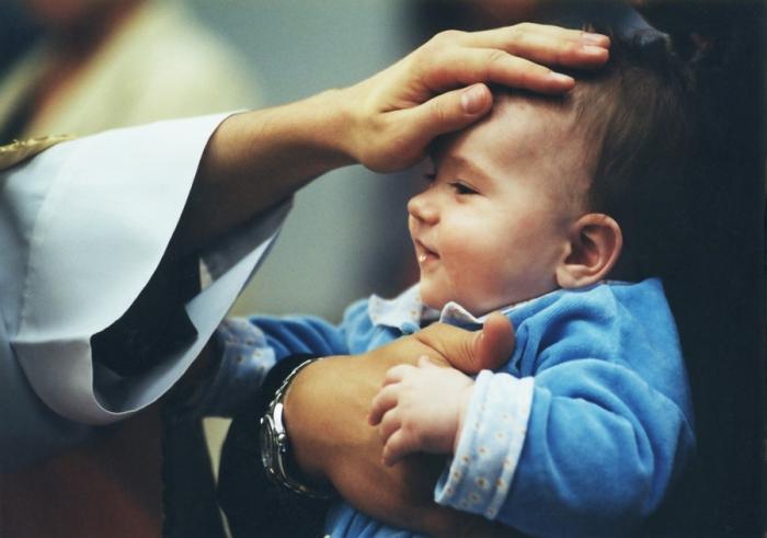 таинство крещения ребенка