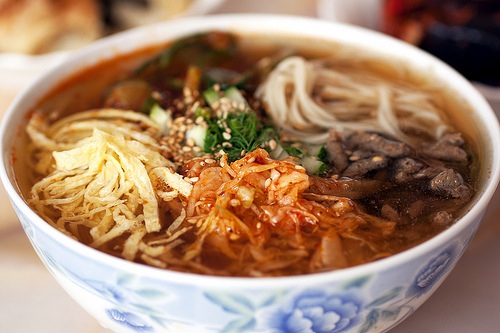 Популярное корейское блюдо
