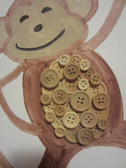 обезьянка из подручных материалов для улицы