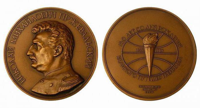медаль имени пржевальского
