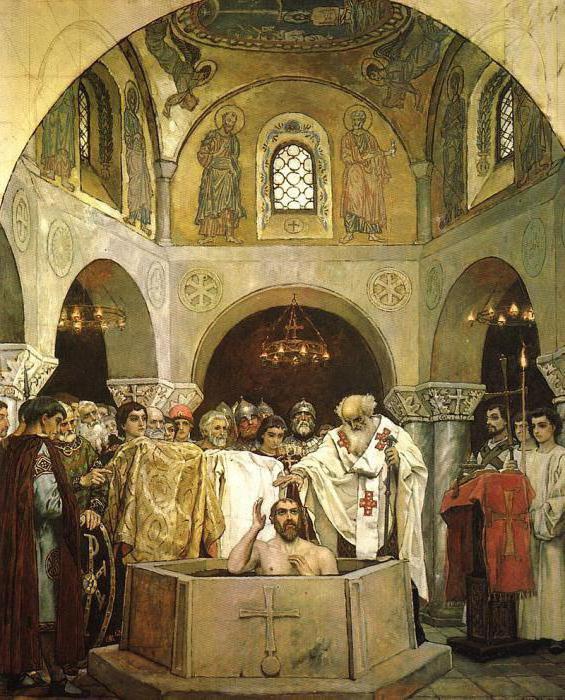 крещение руси предпосылки принятия христианства