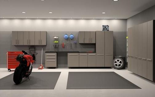 современный гараж