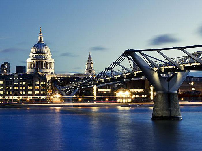 миллениум мост в лондоне
