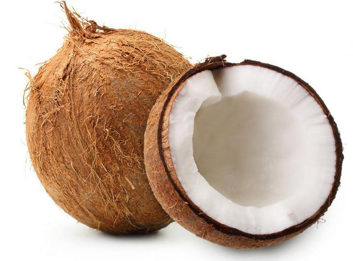 состав кокосового ореха
