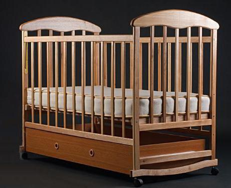 кроватка для новорожденных наталка ольха светлая