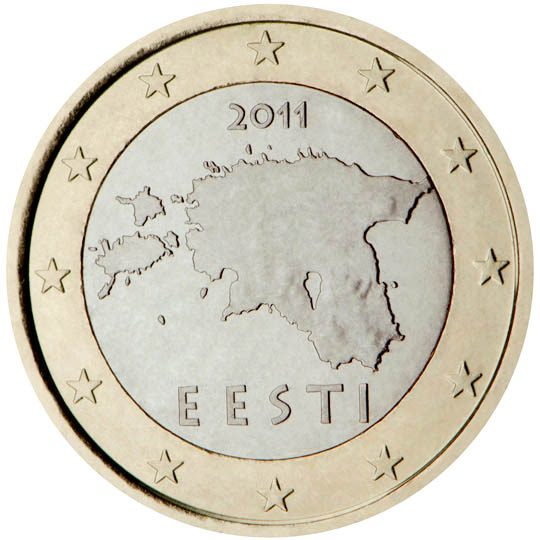 Эстонские евро