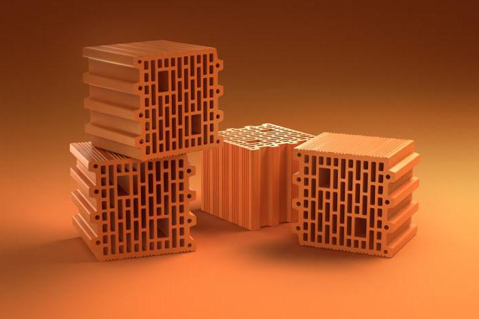крупноформатные керамические поризованные блоки 