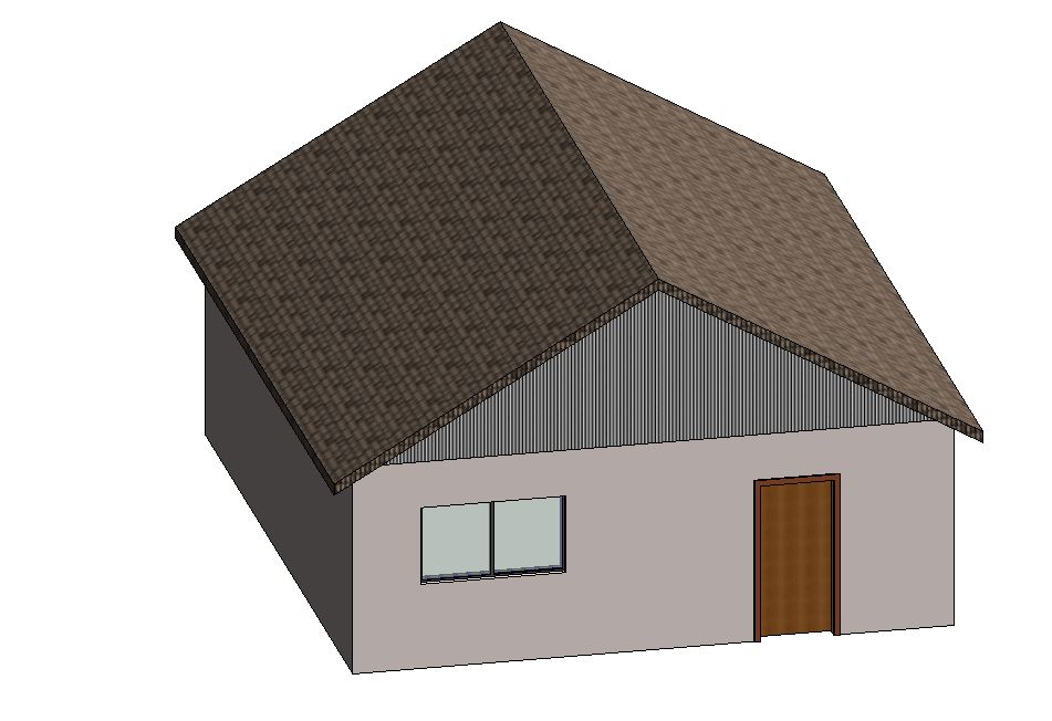 проект двухскатной крыши