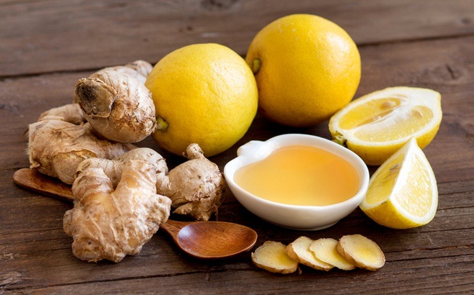 имбирь с медом и лимоном